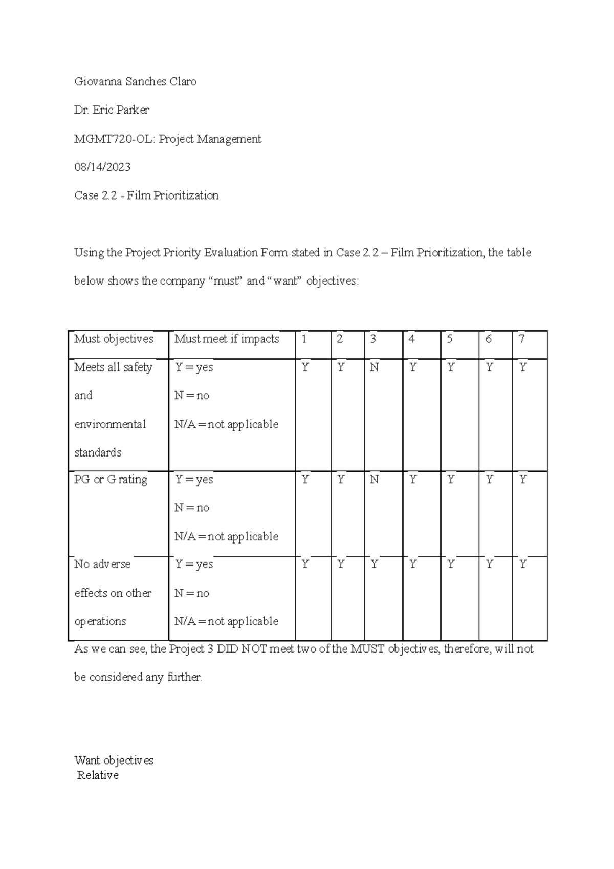 case study 2 2 film prioritization