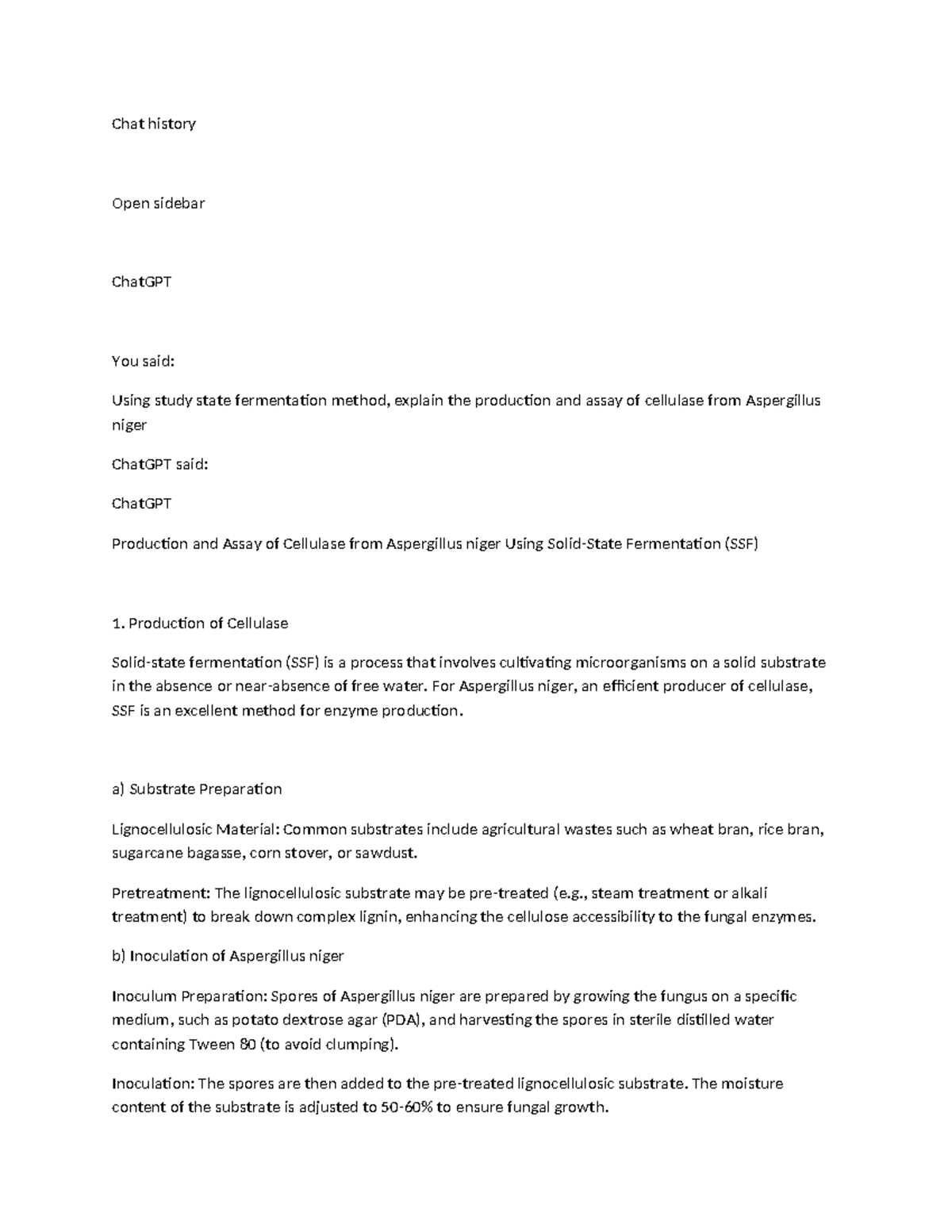 Enzyme - Chat history Open sidebar ChatGPT You said: Using study state ...