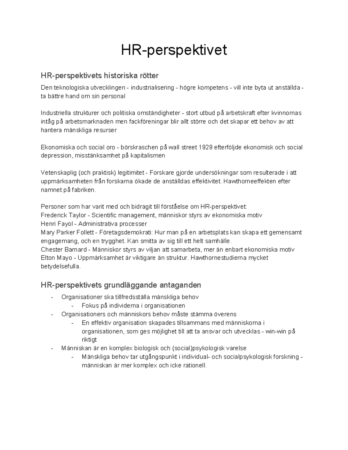 HR-perspektivet - HR-perspektivet - HR-perspektivet HR-perspektivets ...