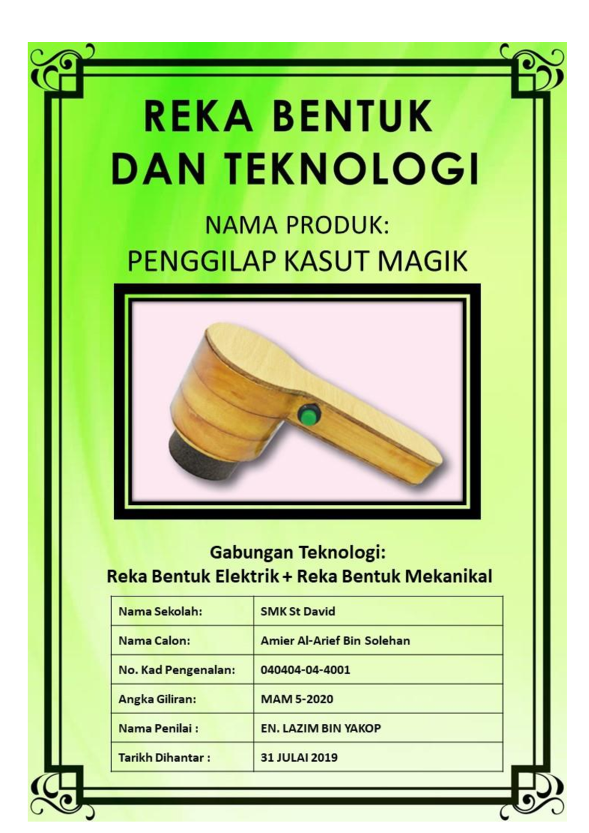 Nathan (Contoh Laporan Projek RBT Tingkatan 3 complete) - ISI KANDUNGAN ...