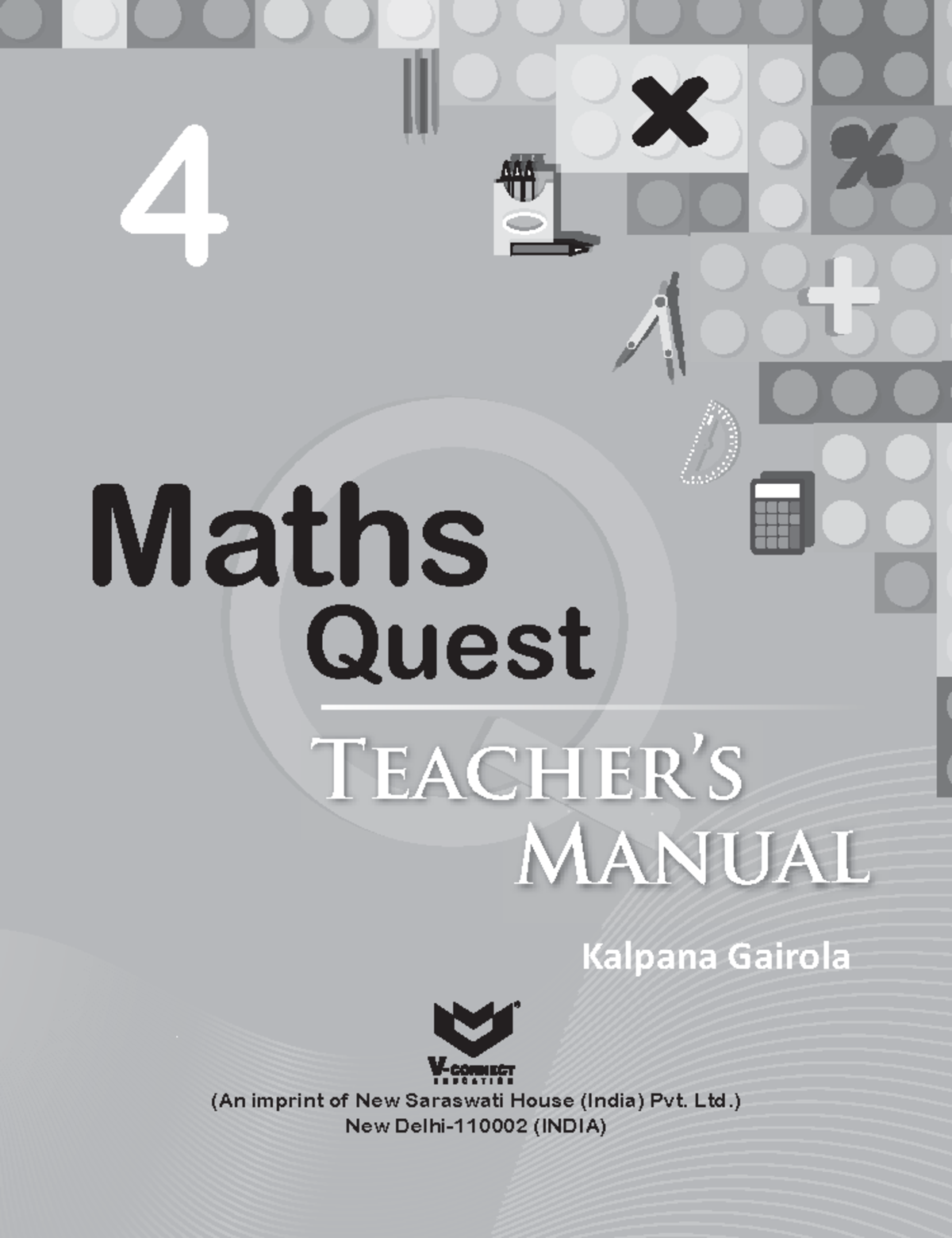 9789351996996 Maths Quest 4 Teacher’s Manual Maths Quest Kalpana