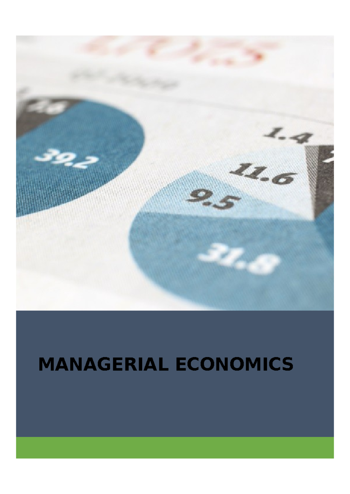 MBA Managerial economics - MANAGERIAL ECONOMICS TABLE OF CONTENTS ...