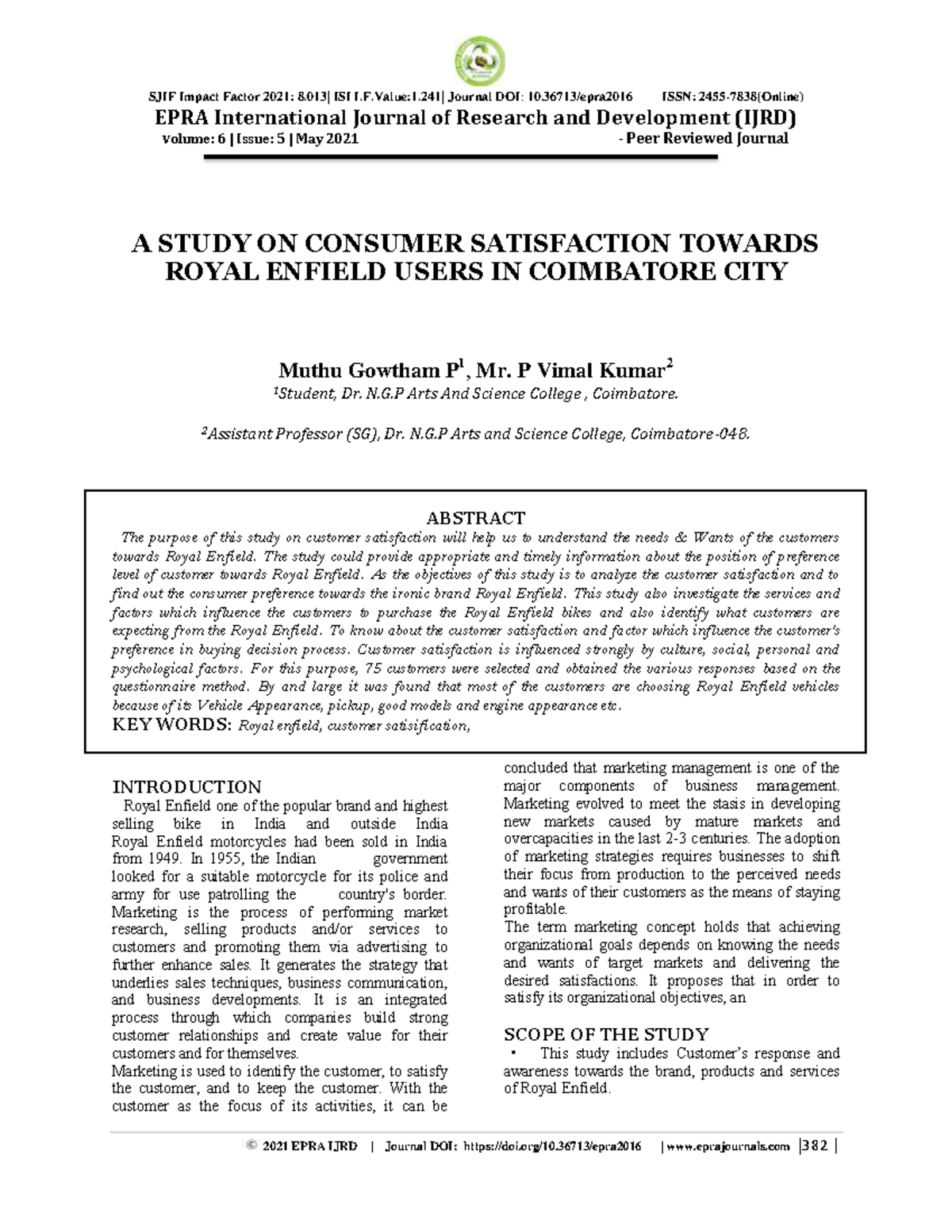 906pm 74.EPRA Journals -7093 - EPRA International Journal of Research ...