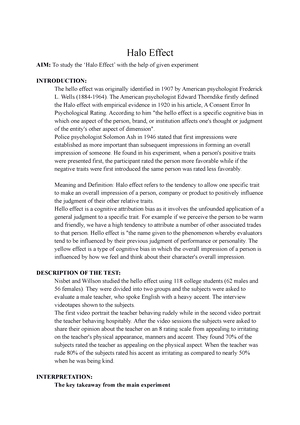 Vineland Social Maturity Scale - Practicals: Experimental Psychology ...