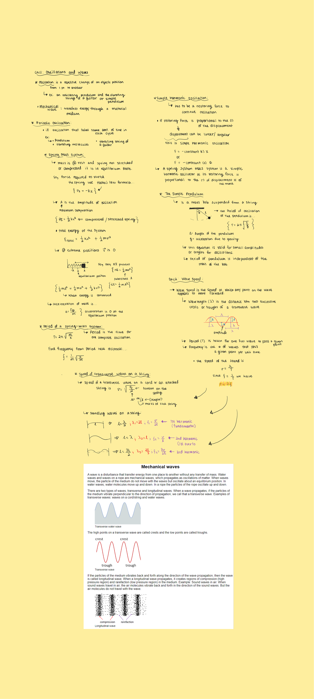 Notes For Lecture - PHYS P201 - Studocu