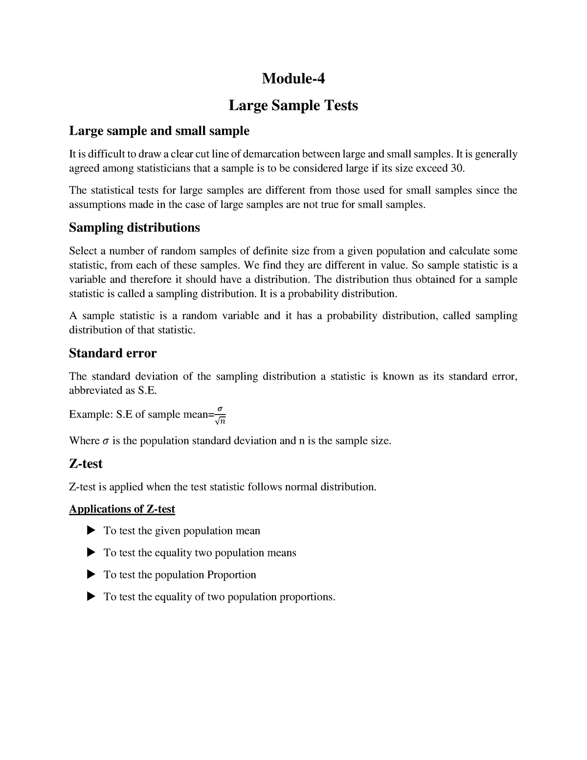 large-sample-intro-and-z-test-for-mean-module-large-sample-tests