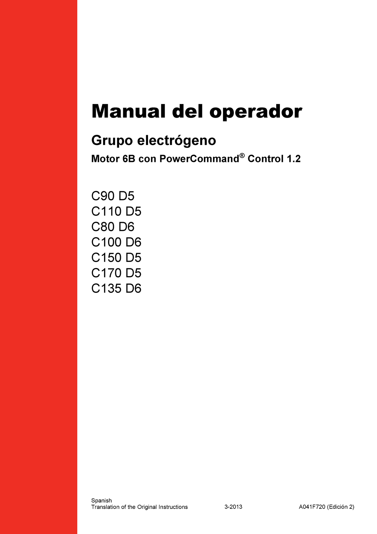 Grupo Generador C135