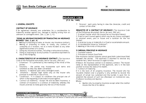 FRIA - FRIA NOTES - REPUBLIC ACT No. 10142 AN ACT PROVIDING FOR THE ...