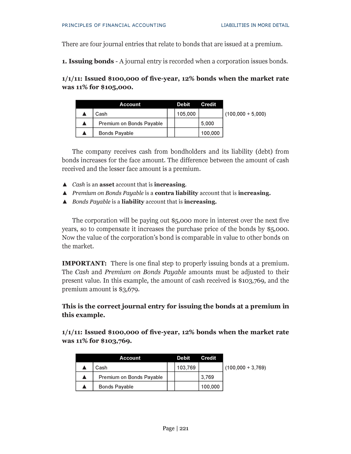 Principles Of Financial Accounting 228-228 - Page | 221 PRINCIPLES OF ...