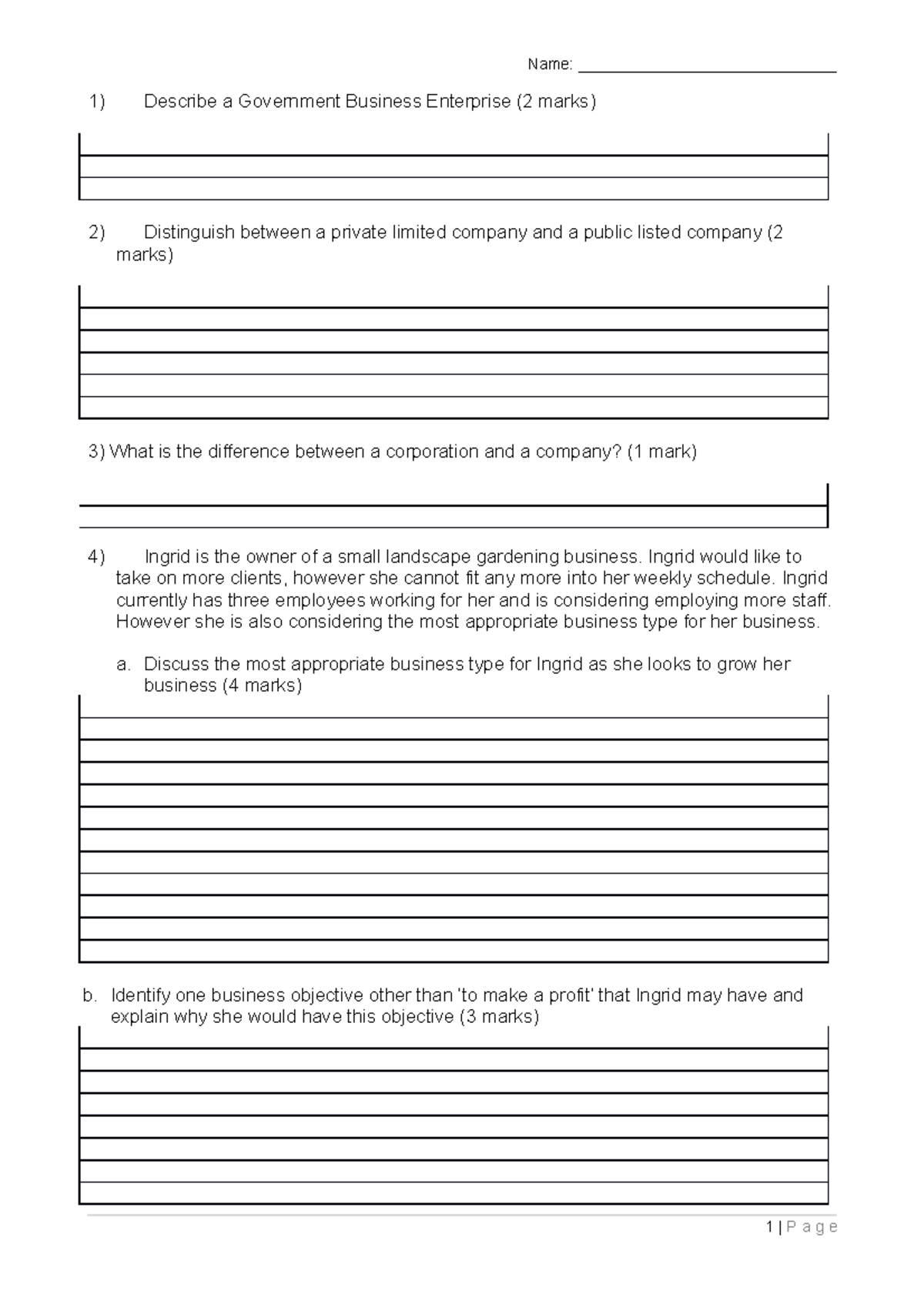 Practice SAC Questions - Studocu