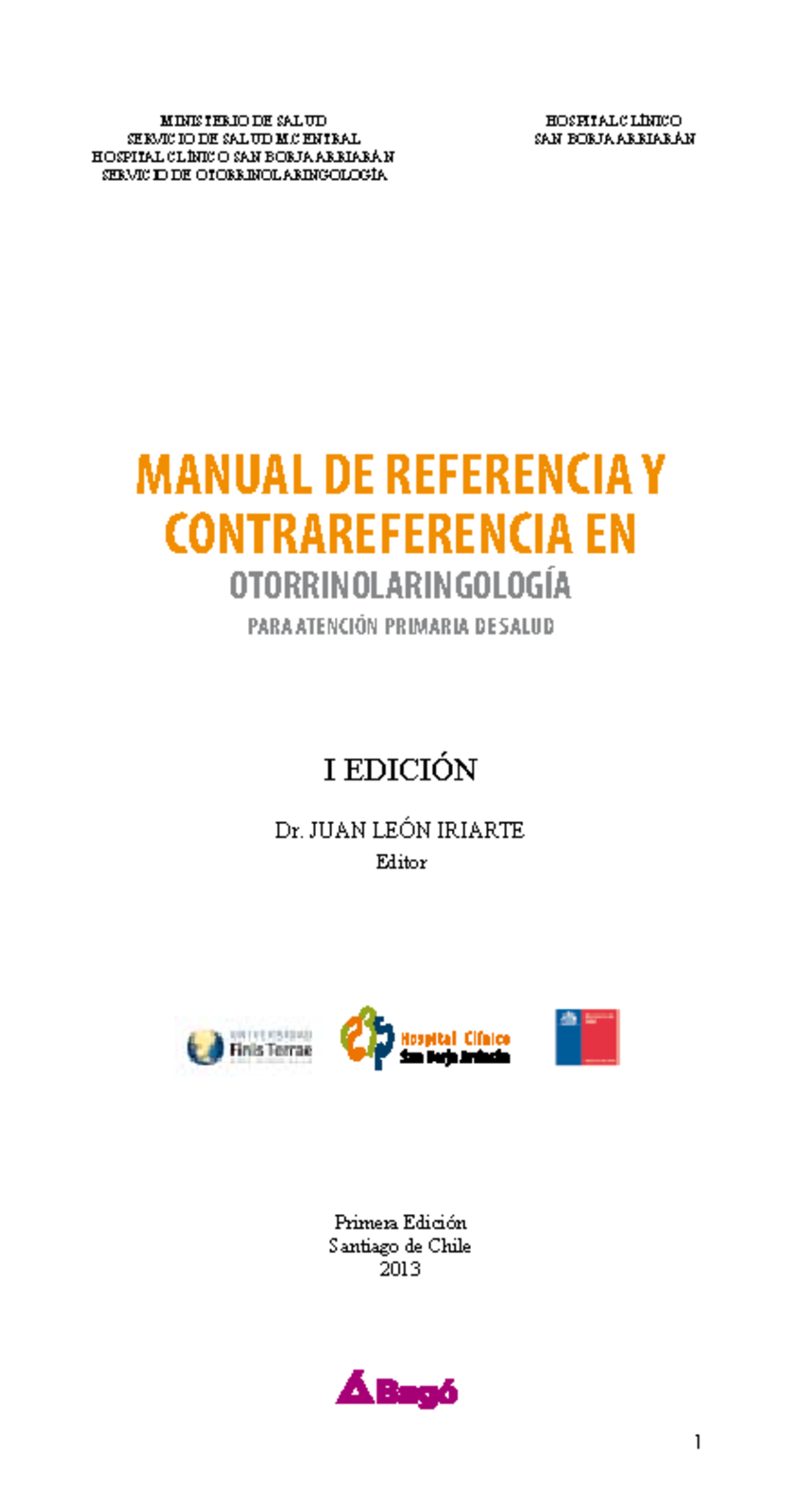 12- Manual De Referencia Y Contrarreferencia En ORL - MANUAL DE ...