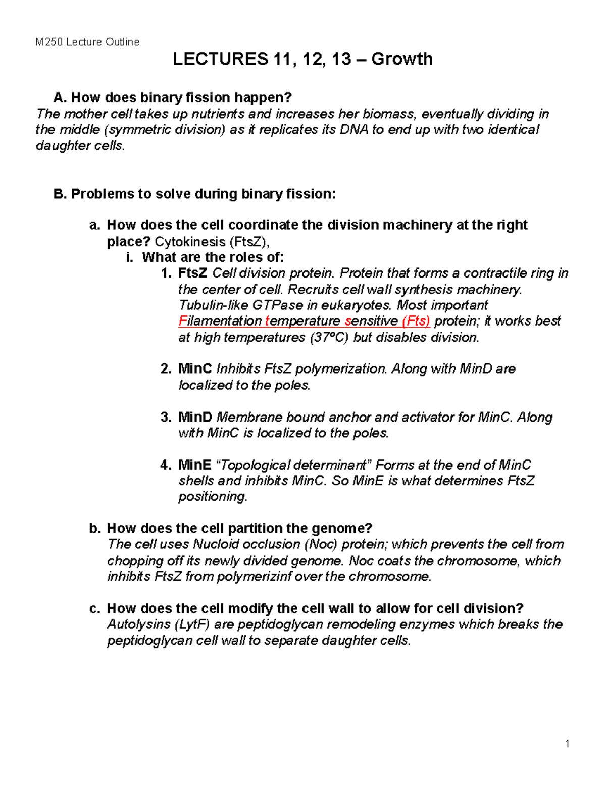 Lecture+11-13+-+Growth - LECTURES 11, 12, 13 – Growth A. How does ...