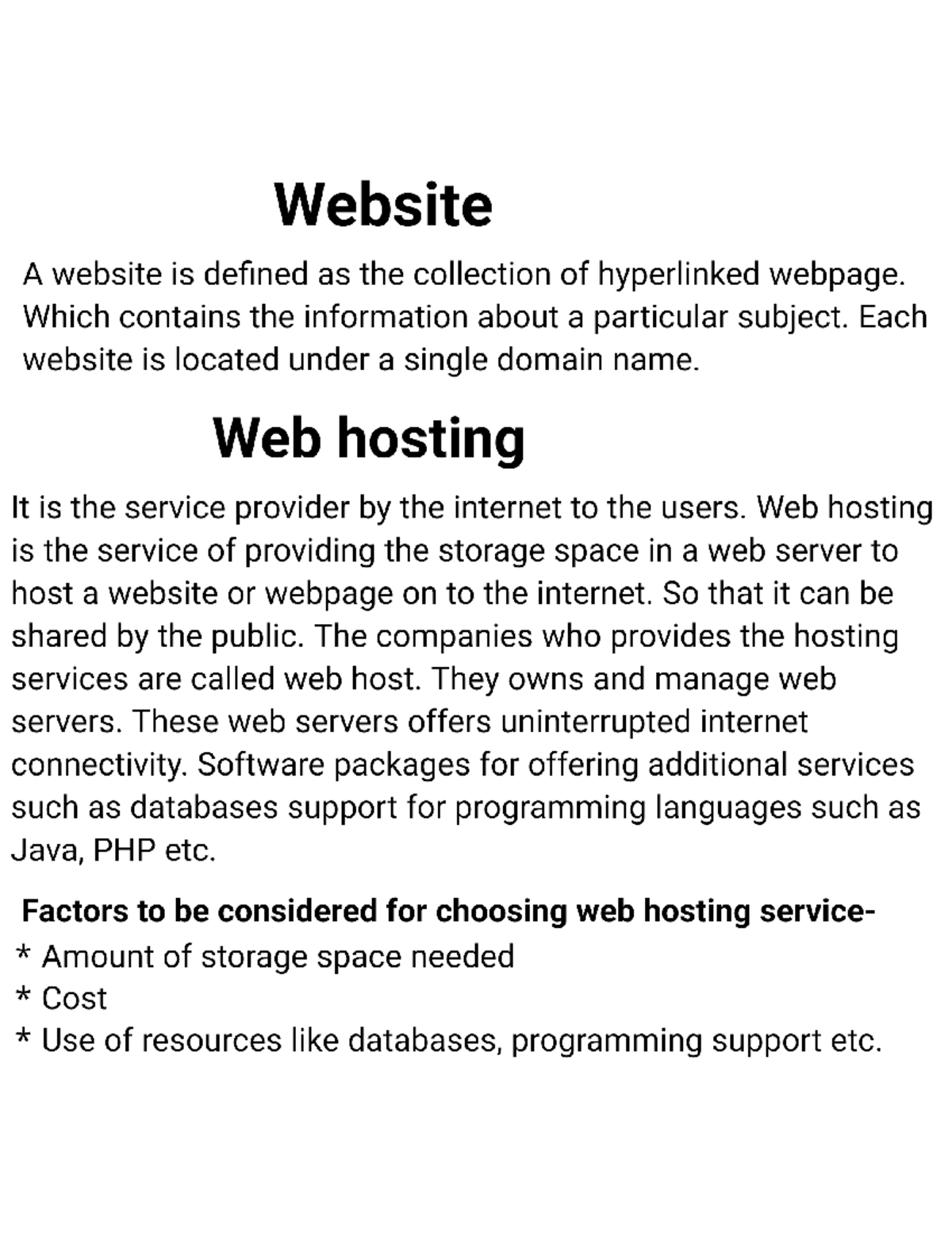 About Website For Bsc Computer Science Student Website A Website Is 