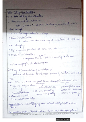 Unit - 3 - Notes - UNIT-III Classification and Prediction ...