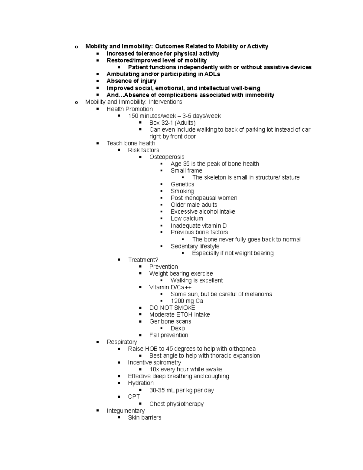 FPCC-Mobility and Immobility - o Mobility and Immobility: Outcomes ...