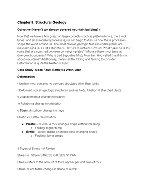 Chapter 7 Metamorphic Rocks Note Guide - Imagine the old saying, taking ...