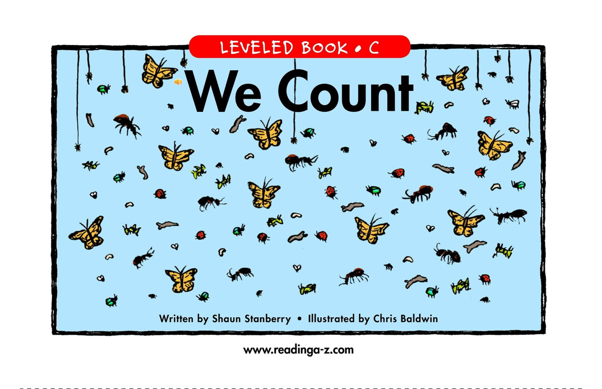 We Count - asdfasdfasdfasdf - LEVELED BOOK C We Count Written Shaun ...