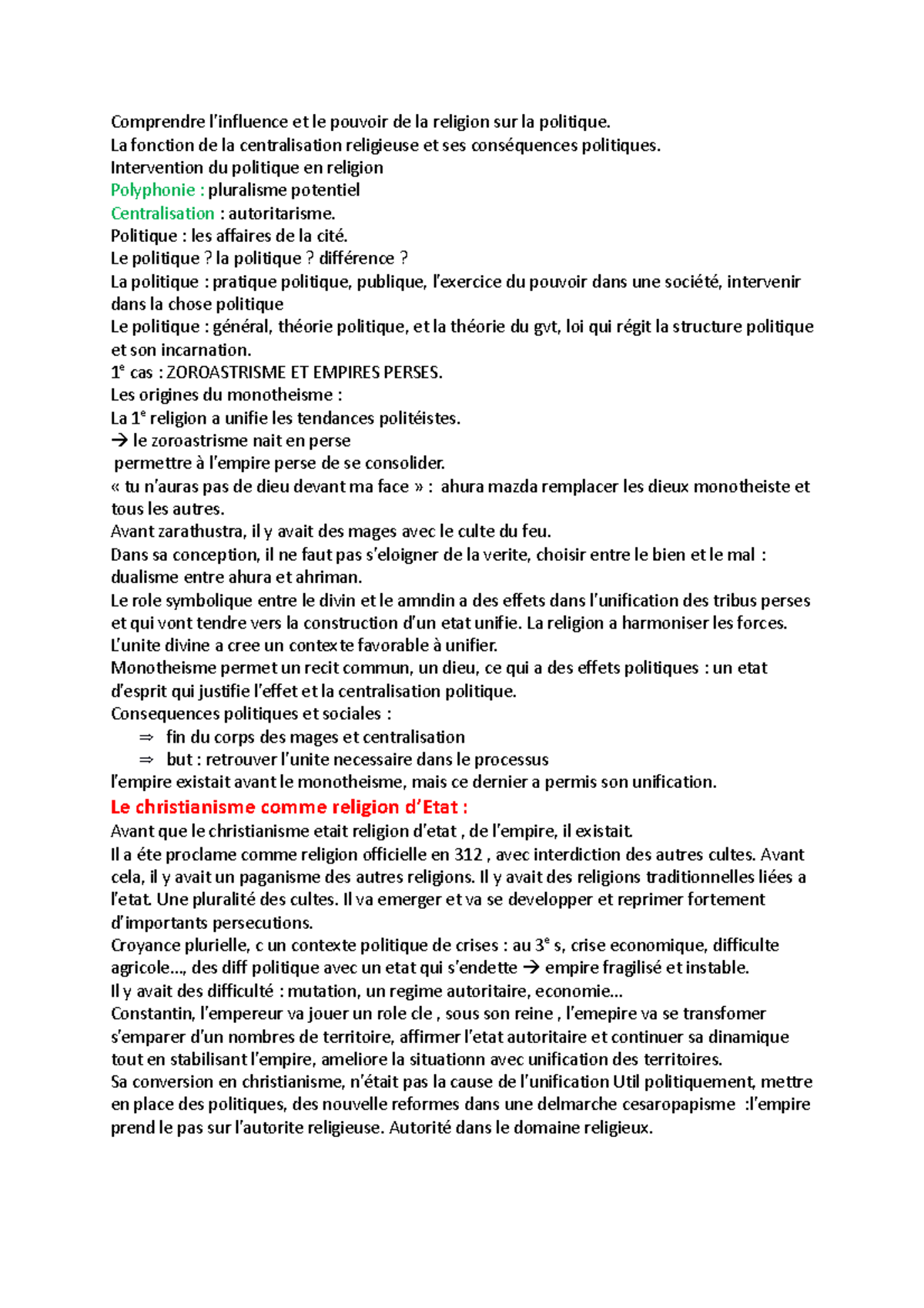 Cours 2 - b2 bachelor - Comprendre l’influence et le pouvoir de la ...
