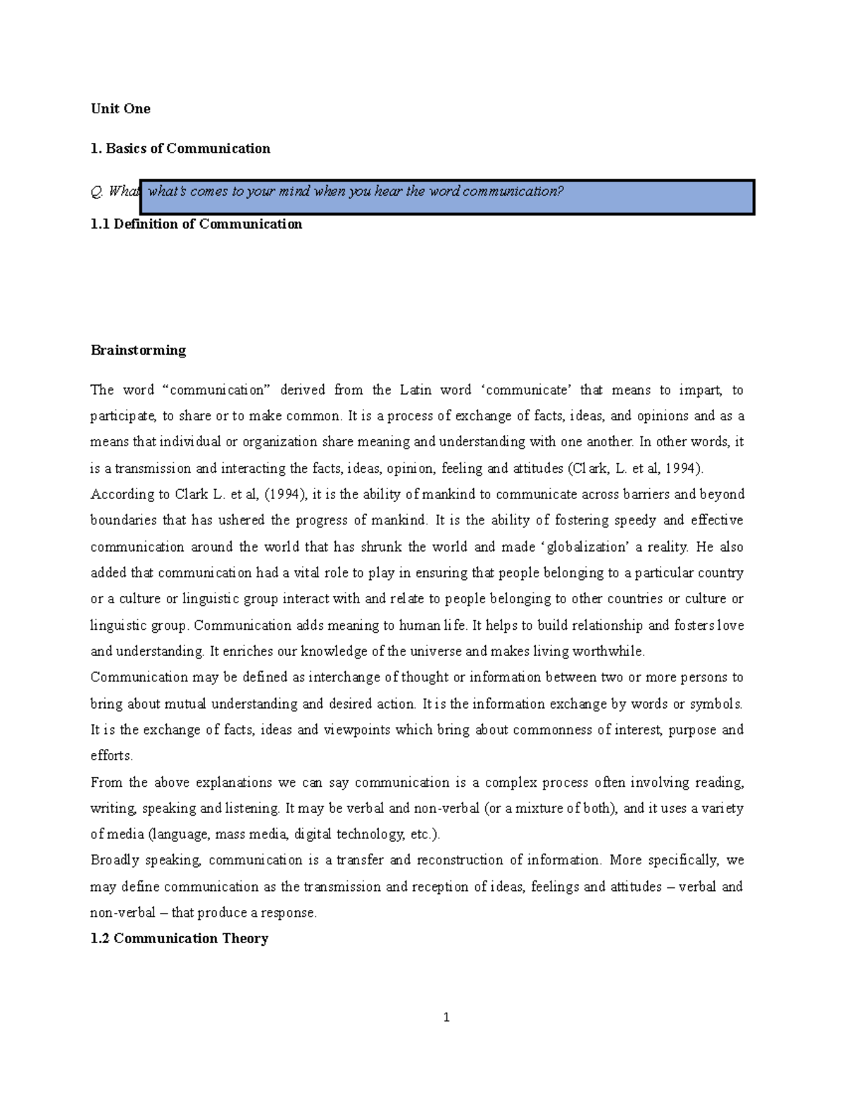 Business Communication - Introduction To Economics - BDU - Studocu