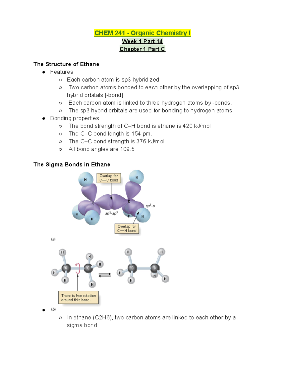 CHEM 241 Lecture Notes Week 1 Part 14 - Chapter 1 Part C Notes - CHEM ...