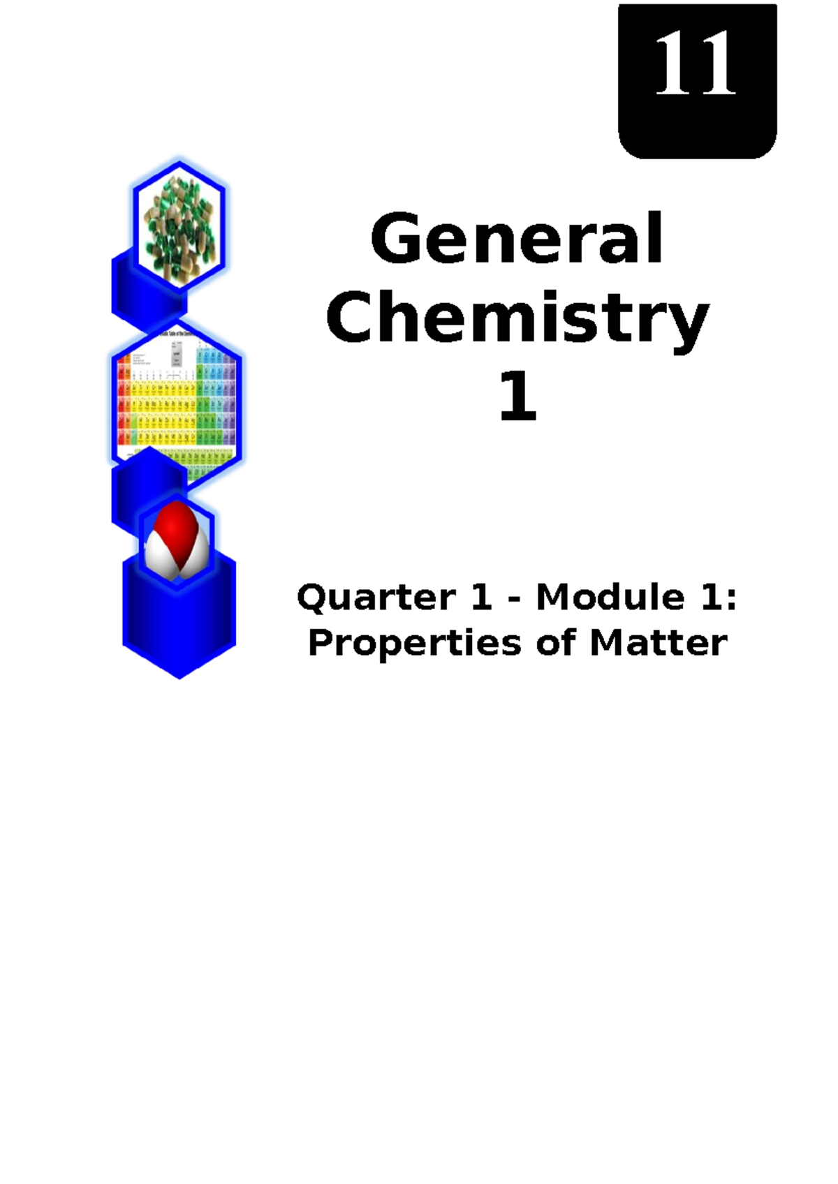 Ilide - very good - 11 General Chemistry 1 Quarter 1 - Module 1 ...