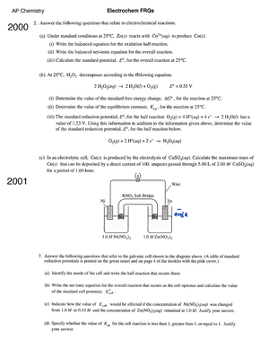 Unit+1+MC+%26+FRQ+Questions+Only - Unit 1 - Atomic Structure ...