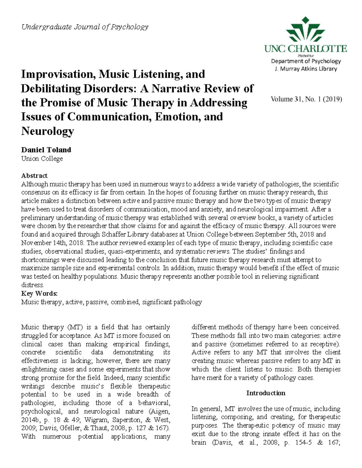 848 Article Text 4658 1 10 202002 11 - Undergraduate Journal of ...