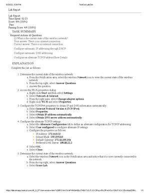 4.2.4 Configure Alternate Addressing Lab