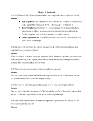 Chapter 10 Bookwork - Chapter 10 Bookwork 10 Order the numbers (1) 2 ...