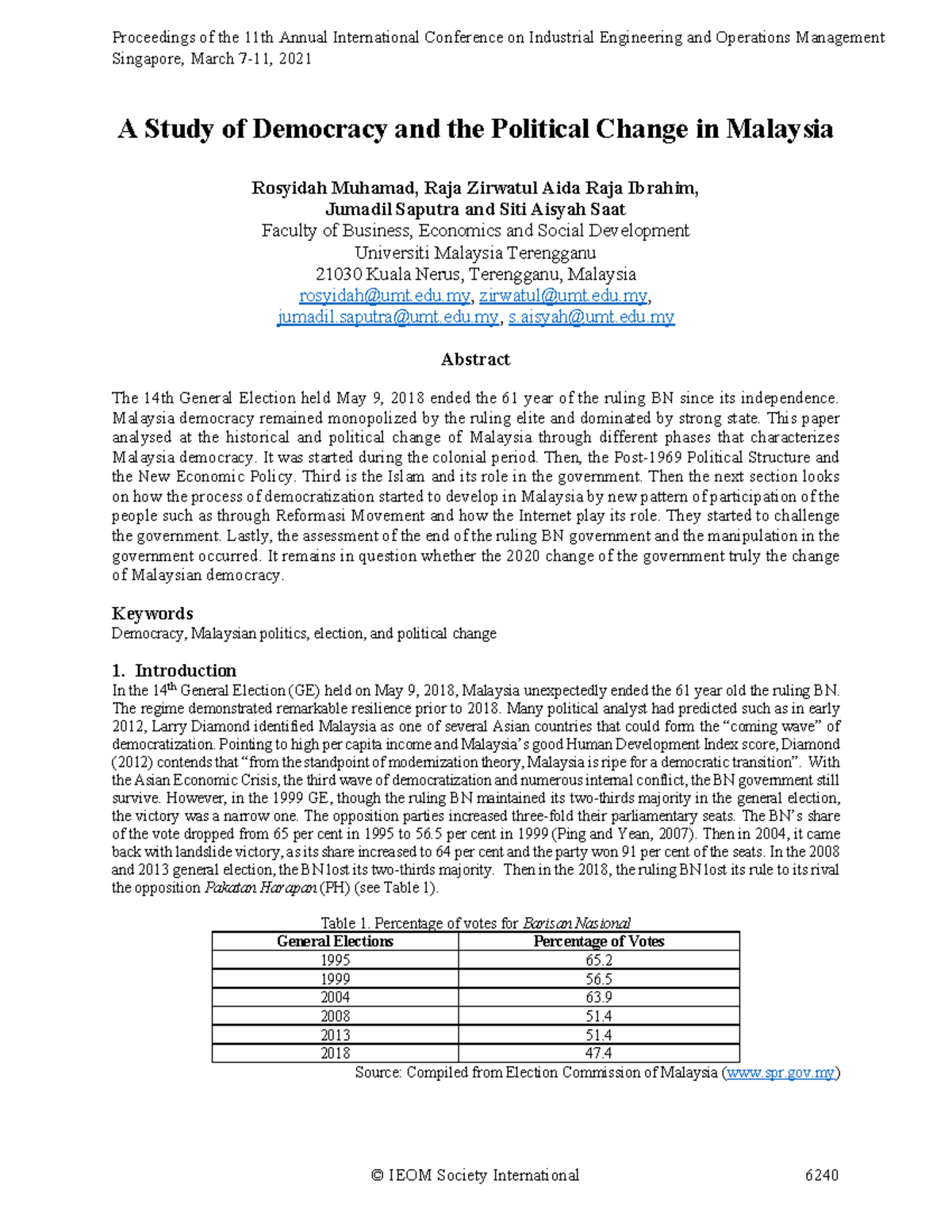 1055 - hffjhwa - A Study of Democracy and the Political Change in ...