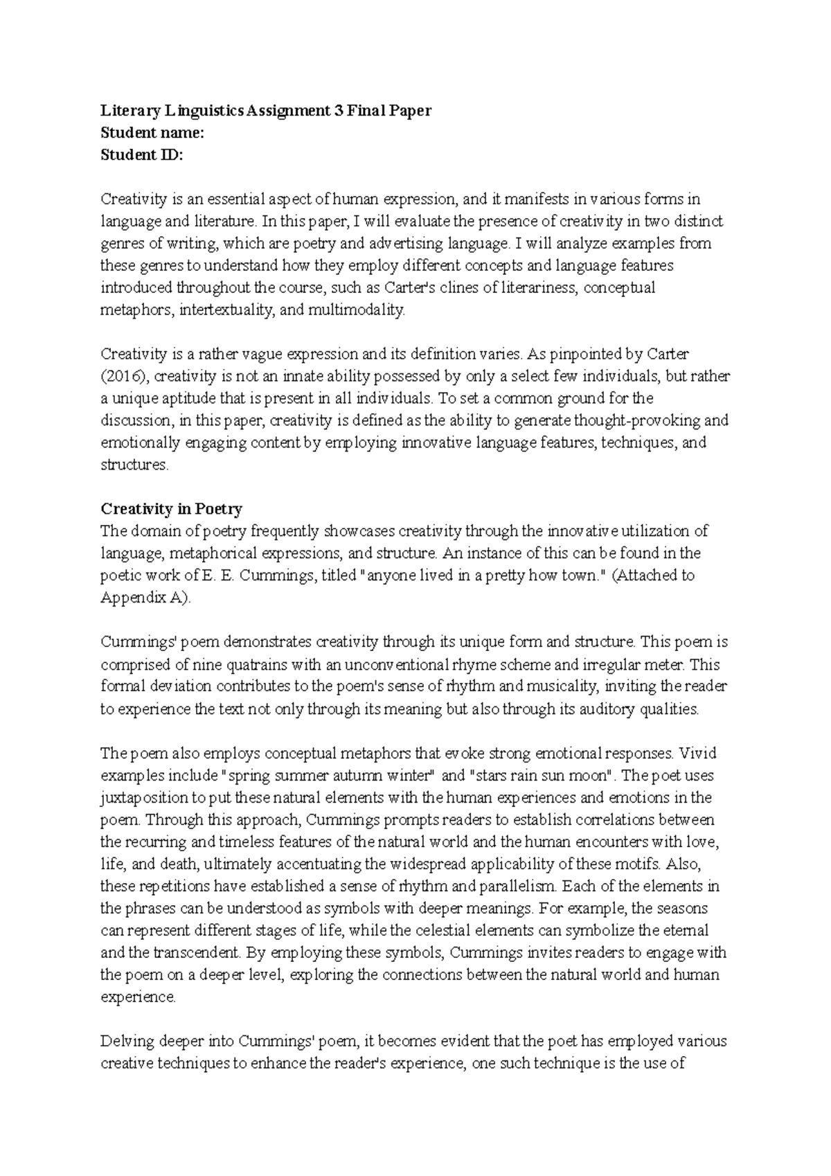 Linguistic Paper Examples , Writing linguistics abstracts Maggie ...