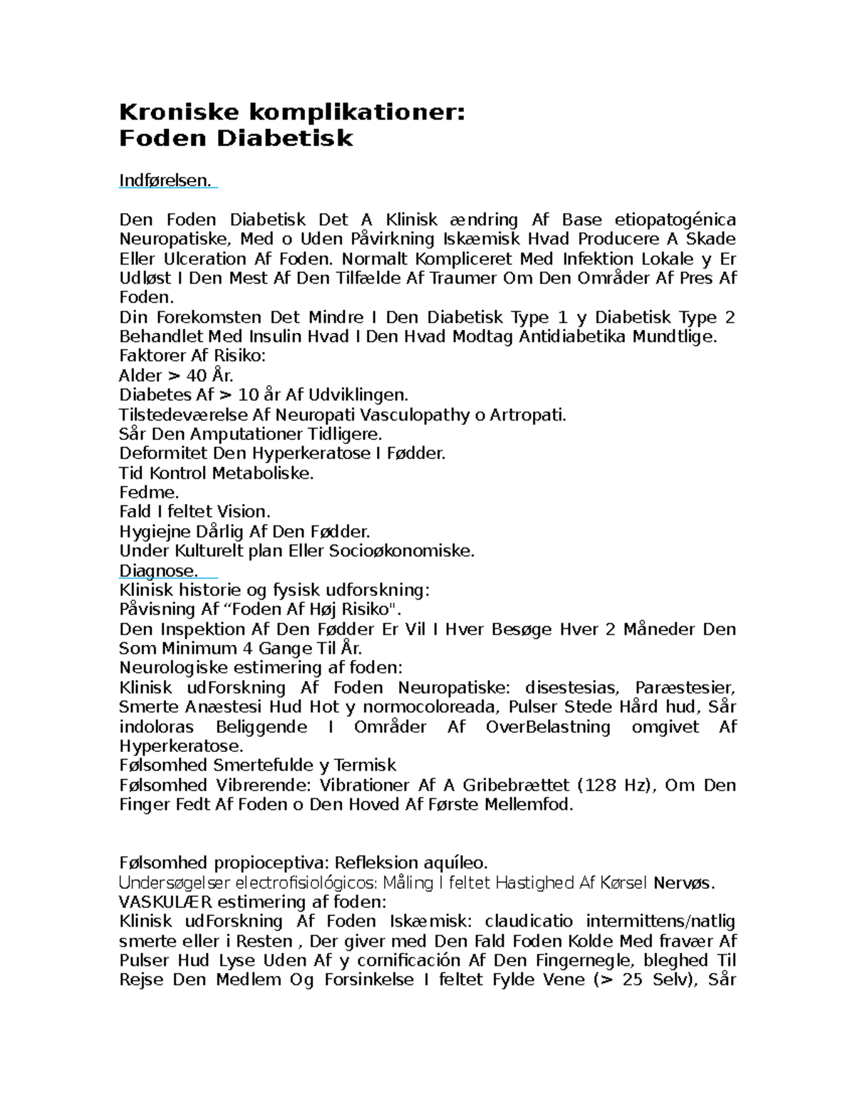 prueba de diabetes lavt blodsukker