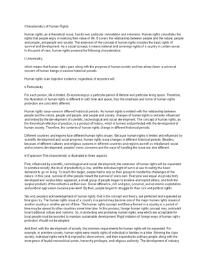 Human Rights Lecture Notes Monford - HUMAN RIGHTS DRAFT MODULE By ...