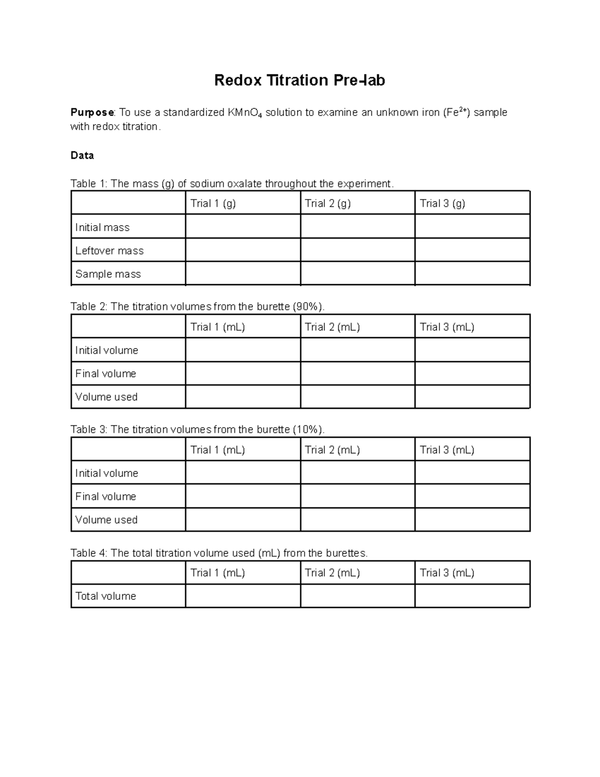 redox-titration-pre-lab-redox-titration-pre-lab-purpose-to-use-a