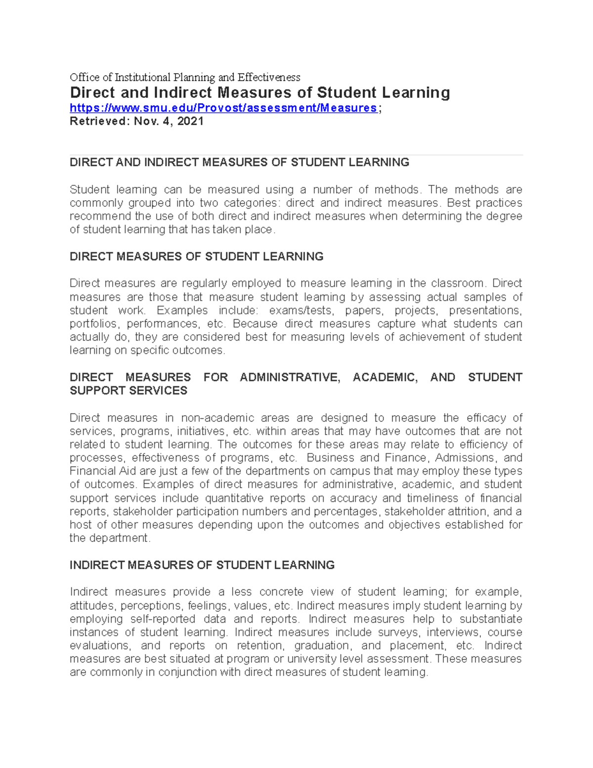 direct-and-indirect-measures-of-student-learning-office-of