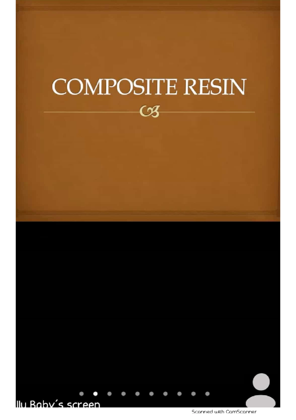 Composite Resin - conservative dentistry - BDS - Studocu