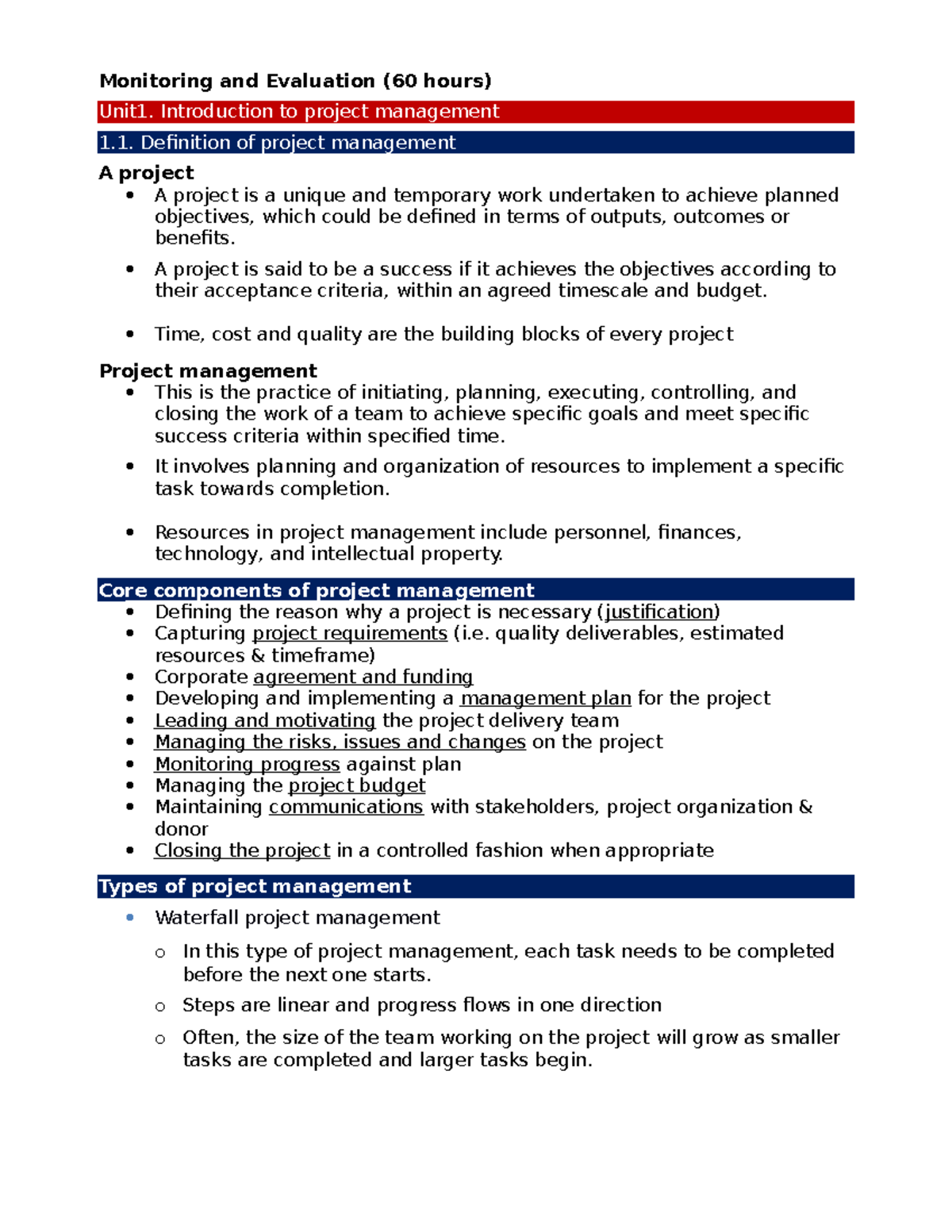 monitoring-and-evaluation-introduction-to-project-management