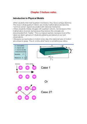 Chapter 2 Physical Electronics Lecture notes - Physical Electronics ...