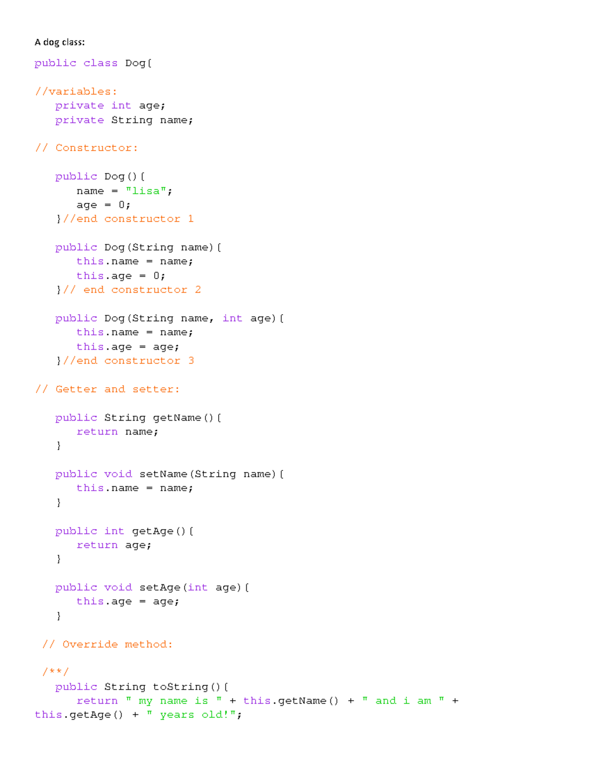 final-practice-example-a-dog-class-public-class-dog-variables