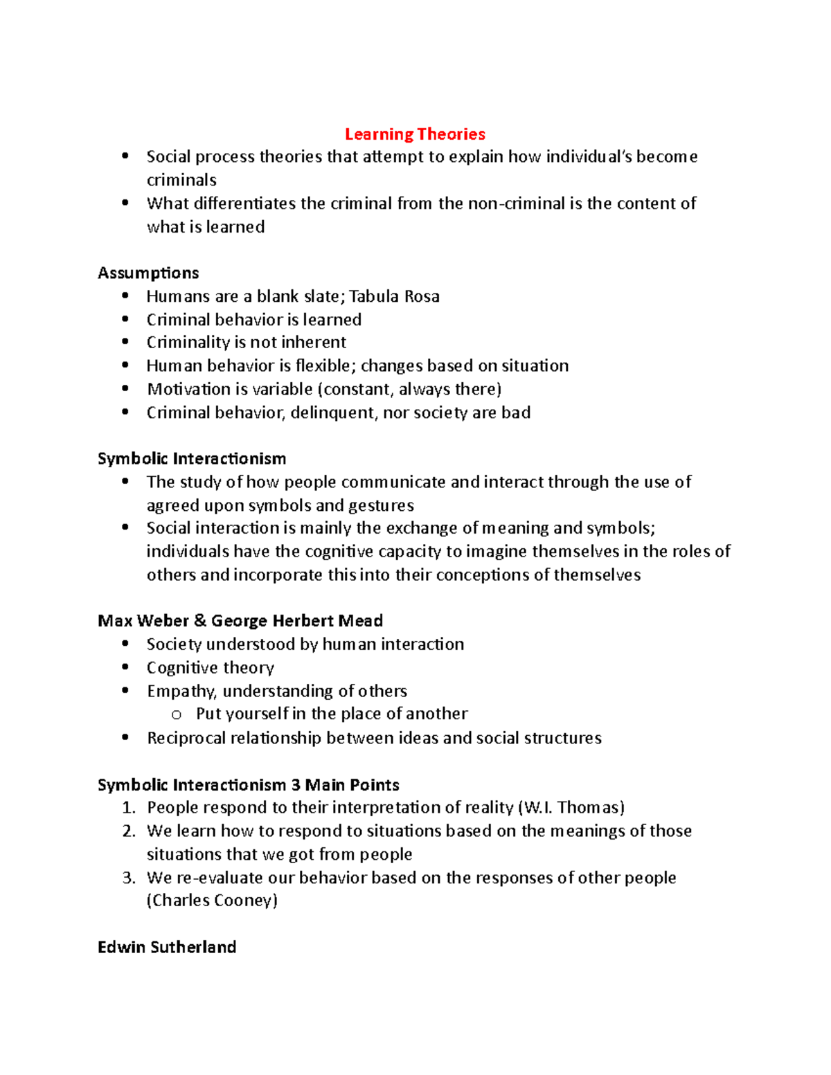 Learning Theories - Lecture notes 9 - Learning Theories Social process ...