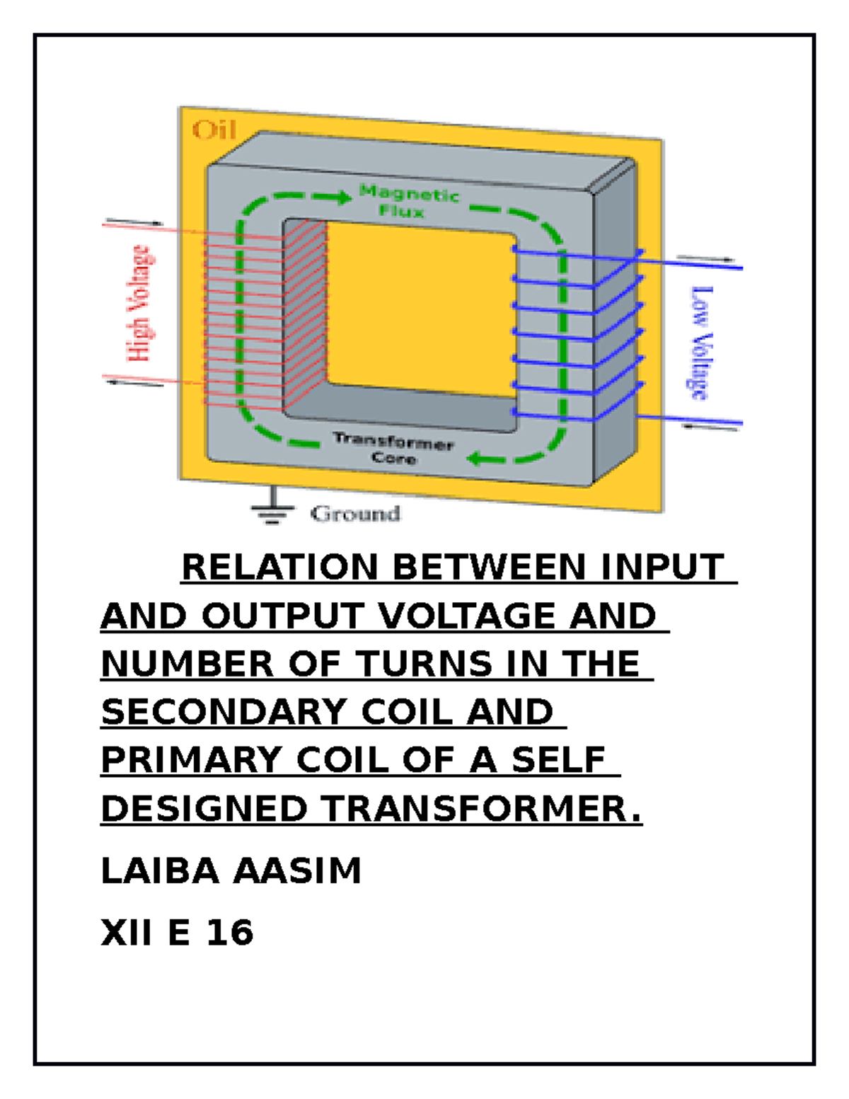 431488660 Relation Between Input And Output Voltage And Number Of Turns In The Secondary Coil 9141