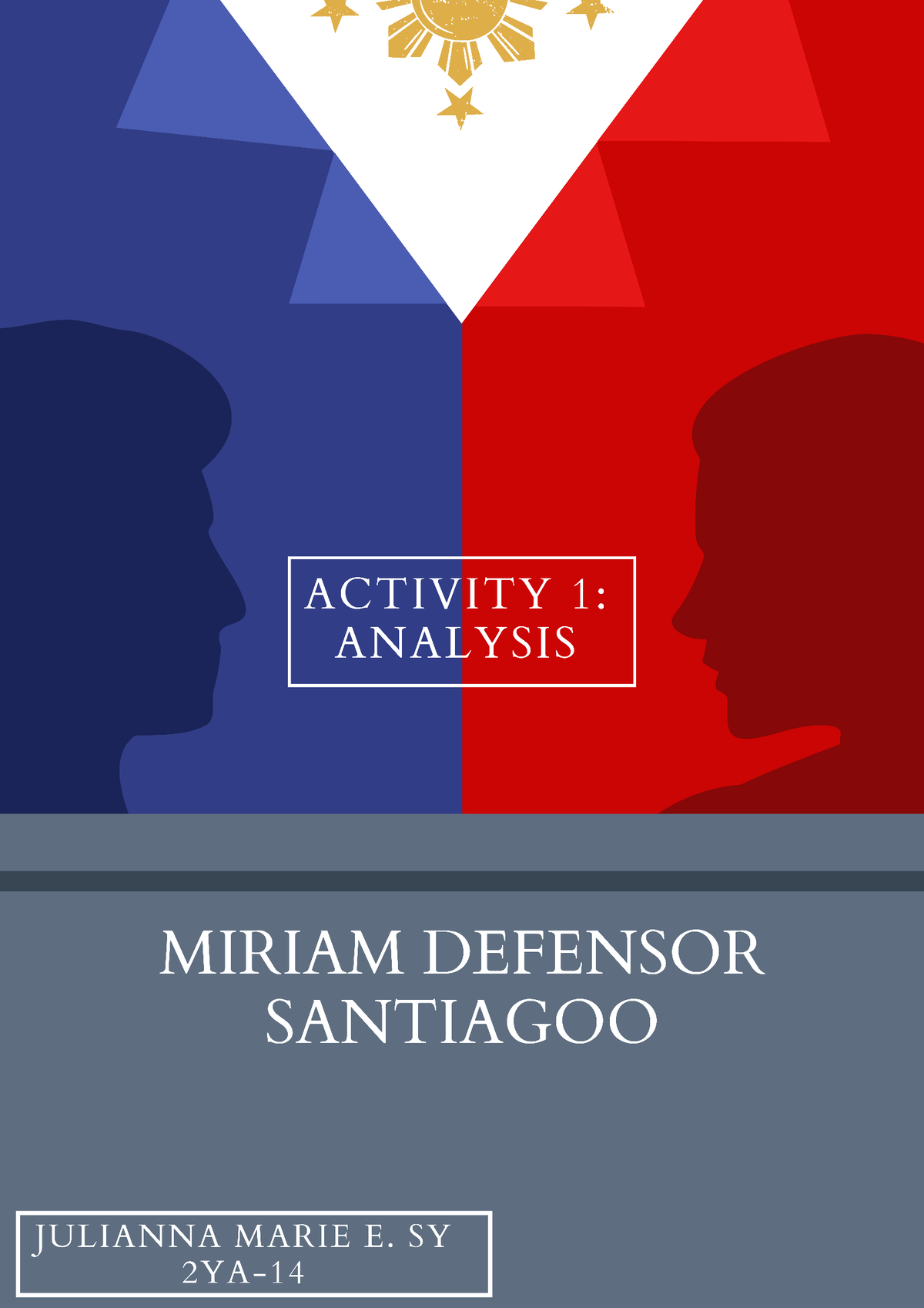 Activity 1 Analysis - Philippine Politics, Governance And Citizenship 