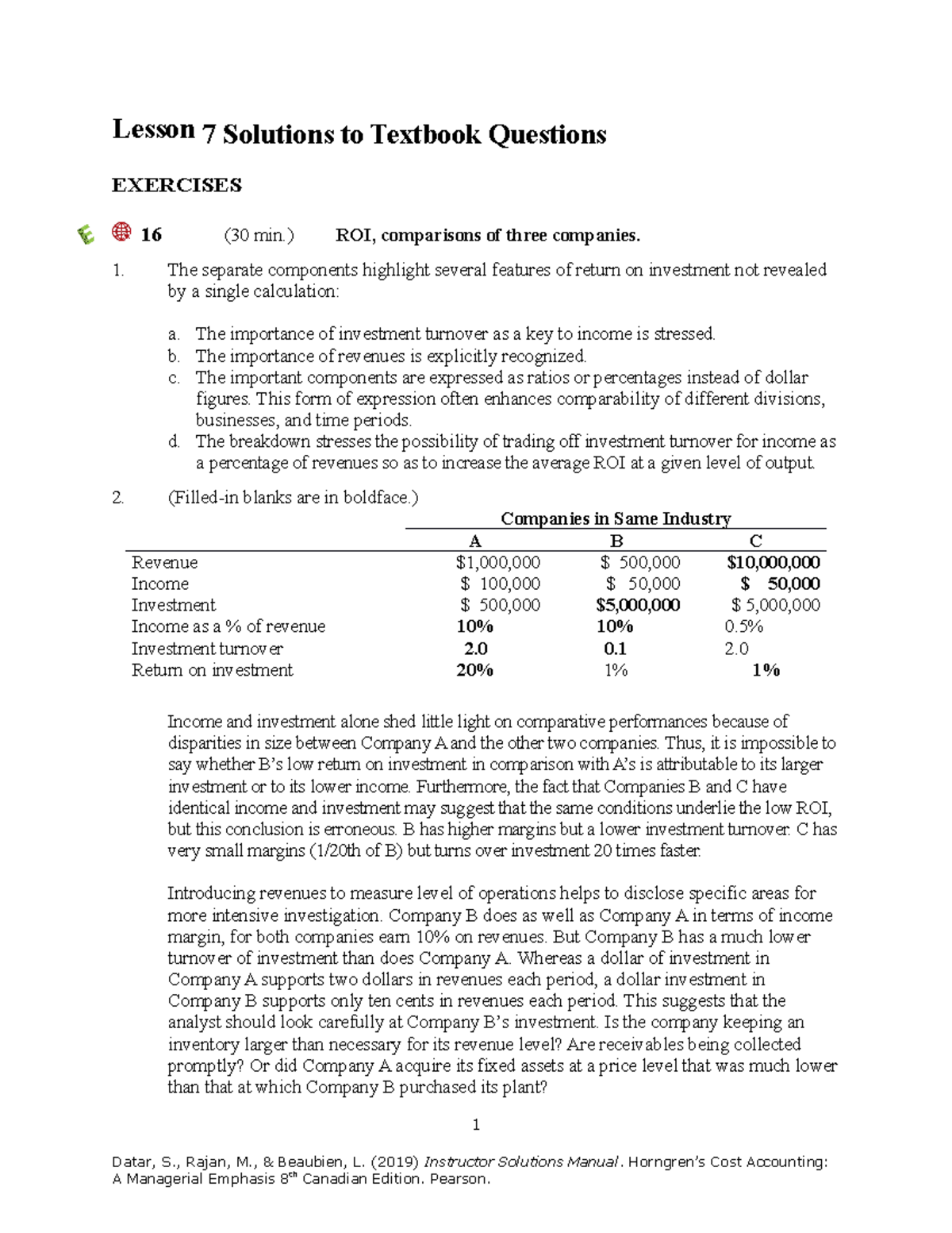 lesson 7 problem solving practice discount answer key