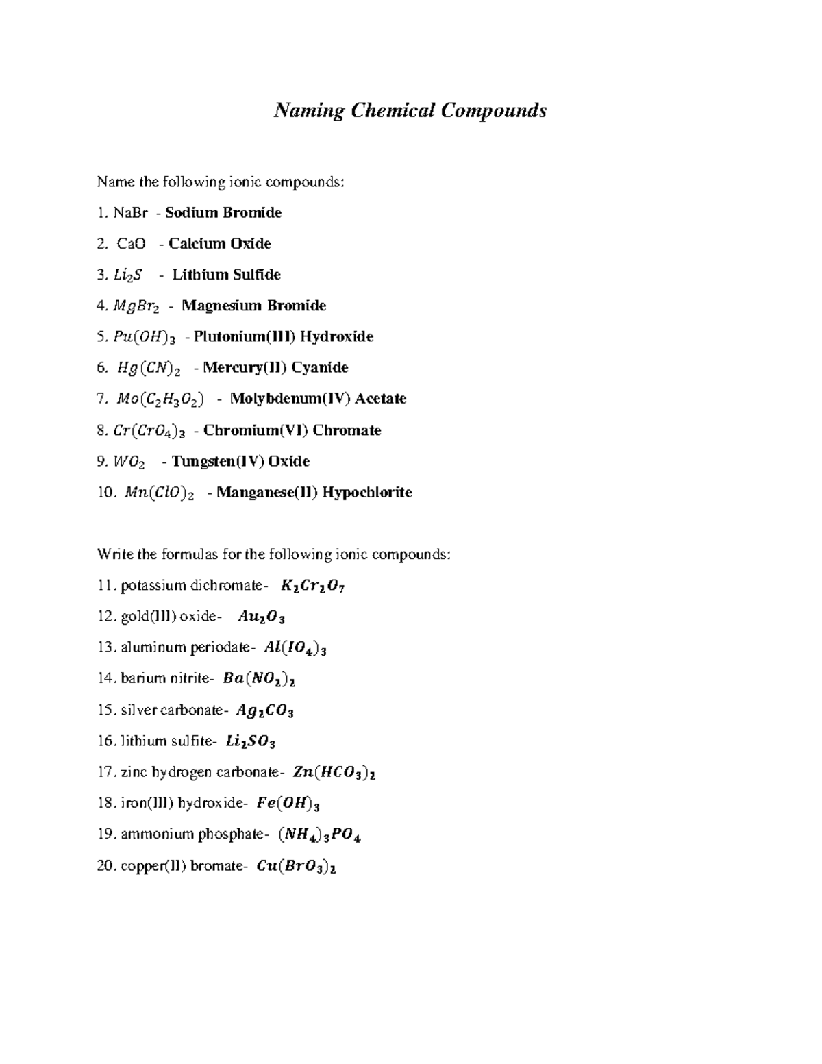 Act1 Microbiology In Bft Thermodynamics Kakaa - Naming Chemical 