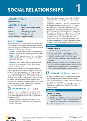 Pathways RW 1 Vocabulary Extension Answer Key - Pathways 2nd edition ...