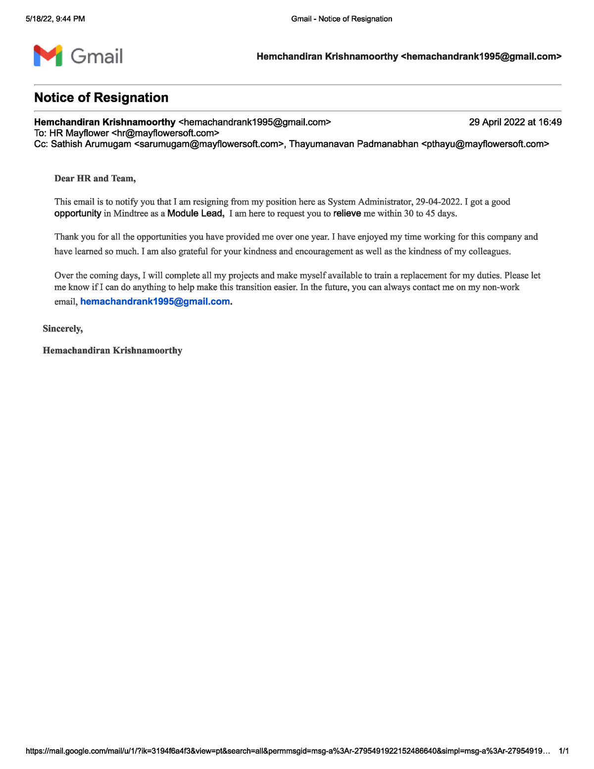 notice-of-resignation-masters-in-business-administration-studocu