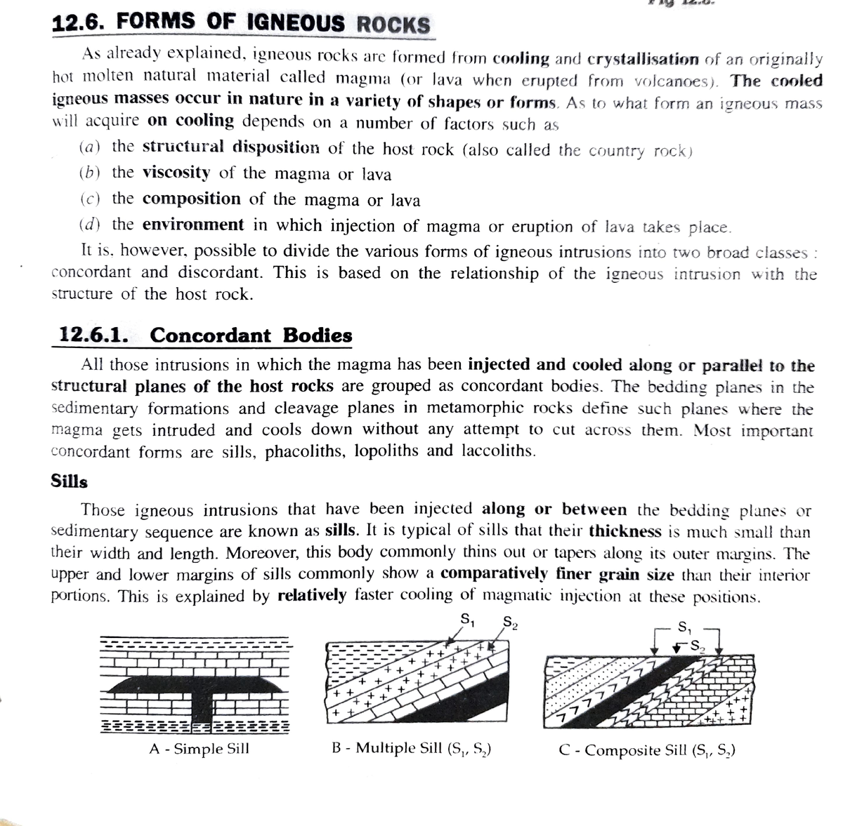 Forms OF Igneous Rocks - 12. FORMS OF IGNEOUS ROCKS As Already ...