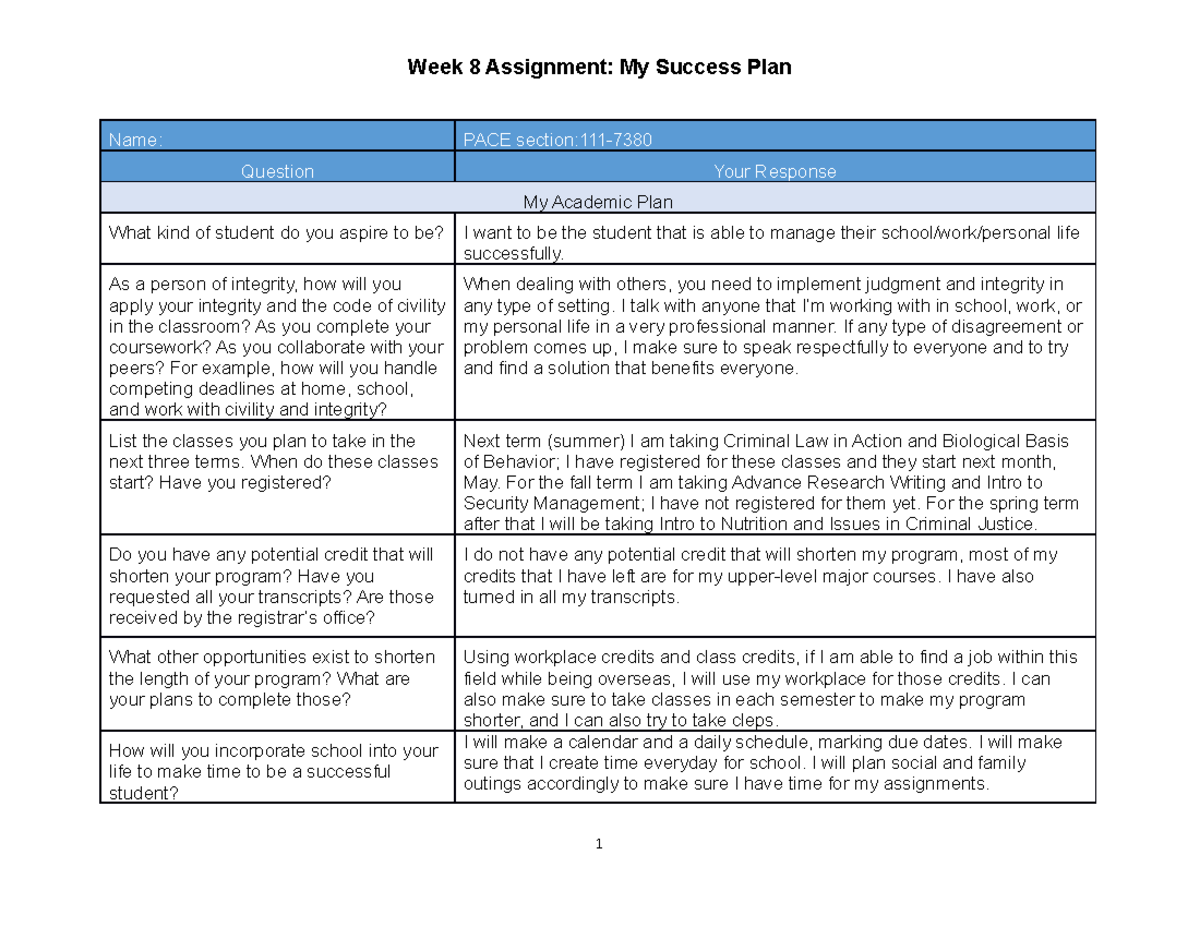 week 8 assignment