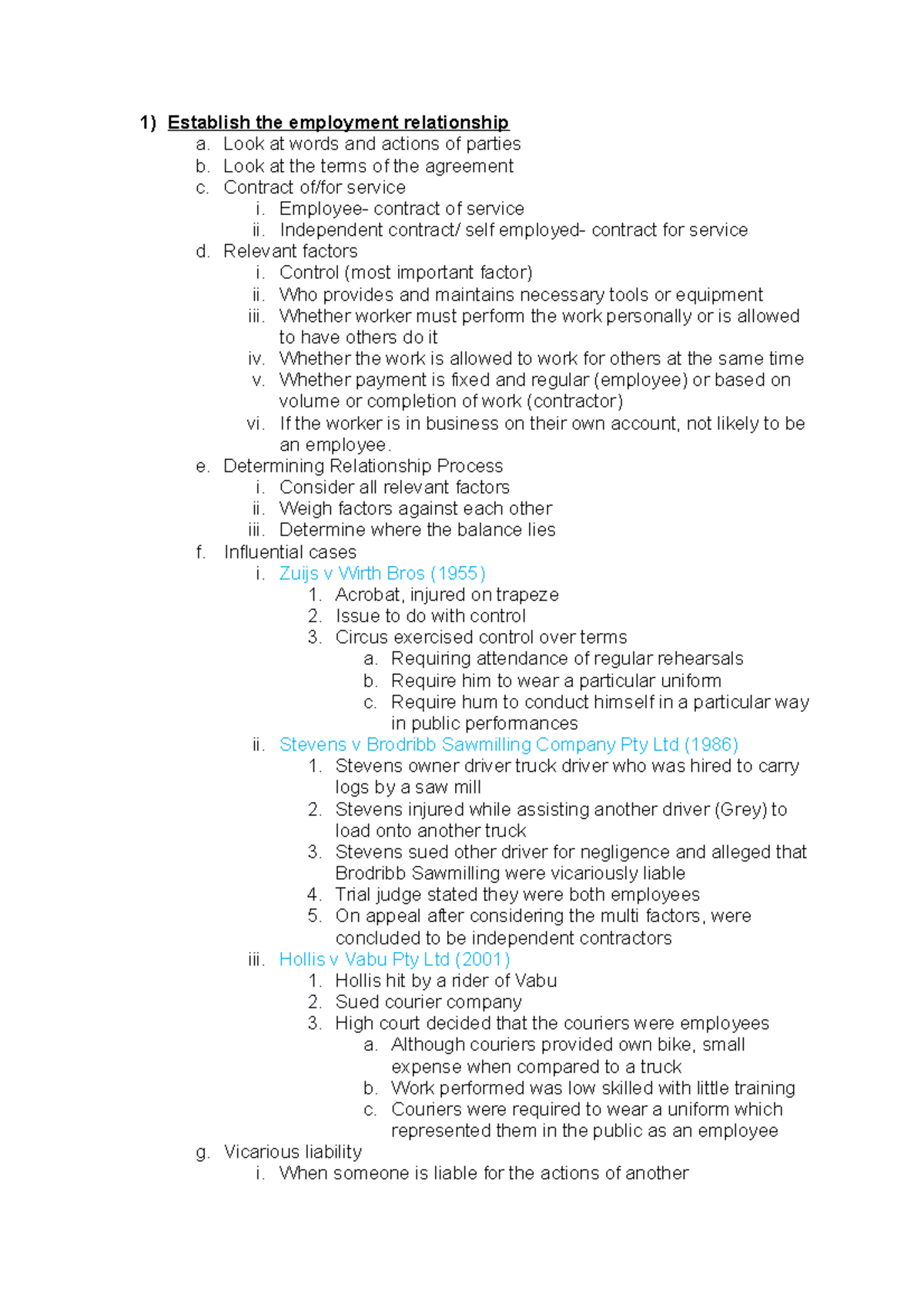 australian-employment-law-summary-1-establish-the-employment-look-at