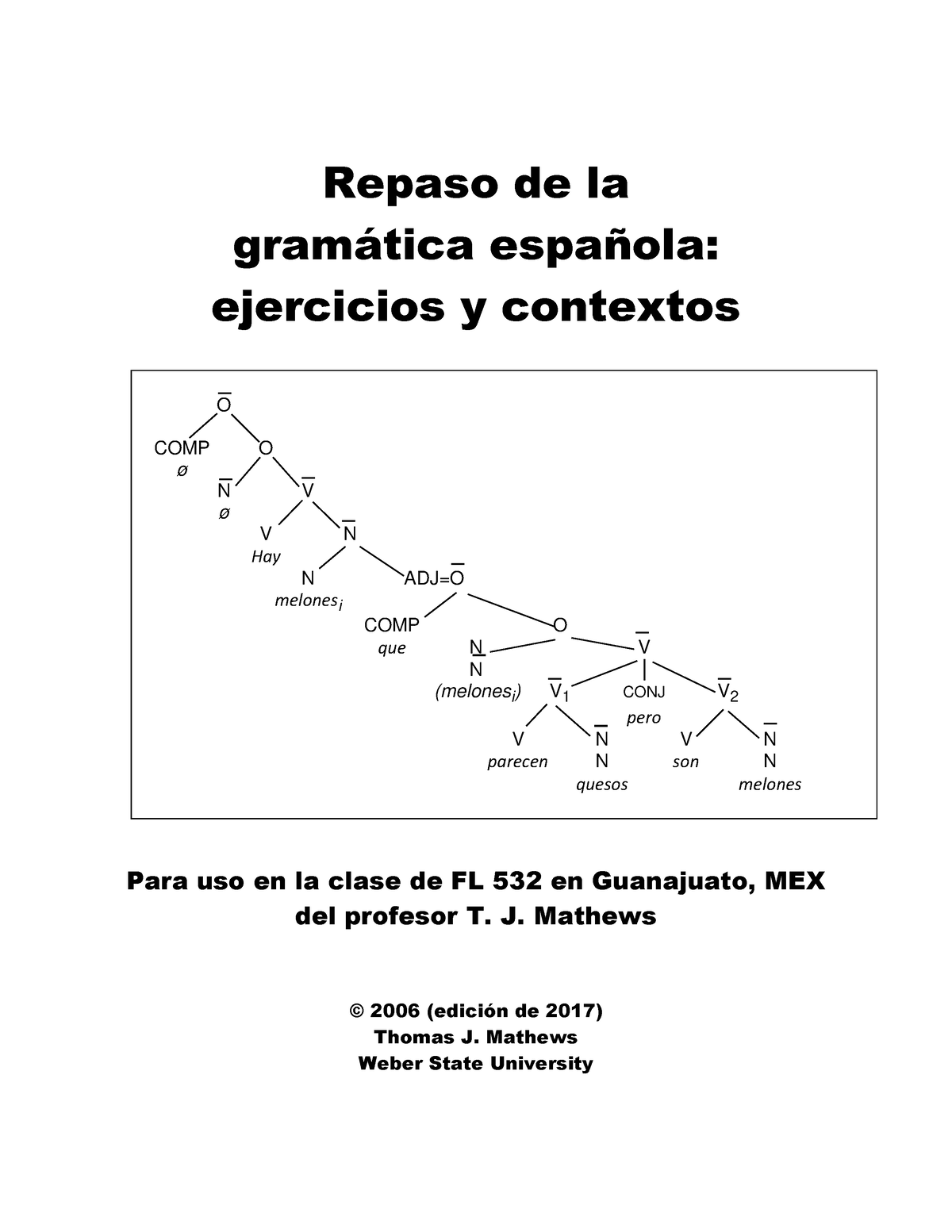 FL532Cuaderno - ..... - Repaso De La Gram·tica EspaÒola: Ejercicios Y ...